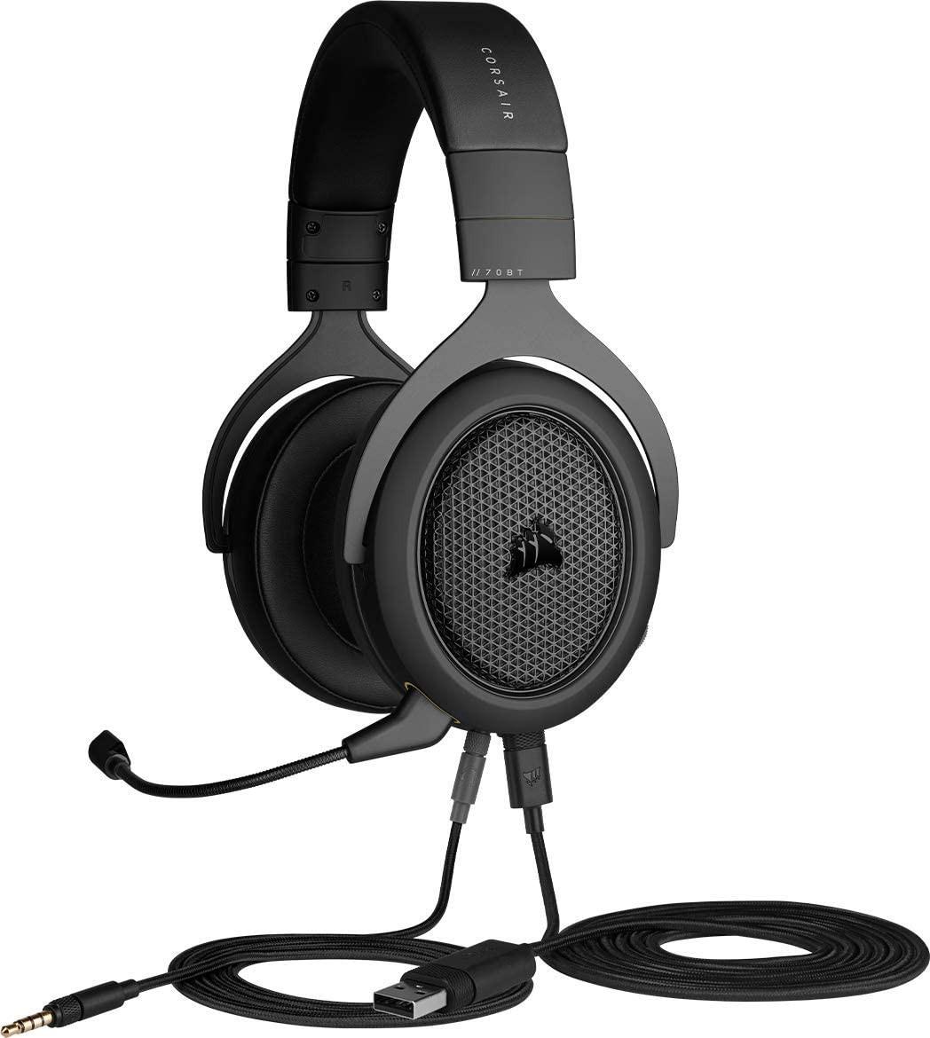 Žaidimų ausinės Corsair HS70 Wired Gaming Headset with Bluetooth | Varle.lt
