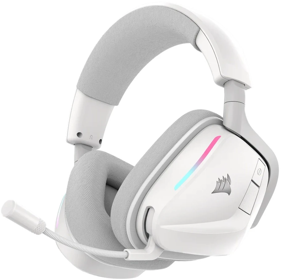 CORSAIR Void v2 belaidės žaidimų ausinės | 2,4G, BT | Baltas