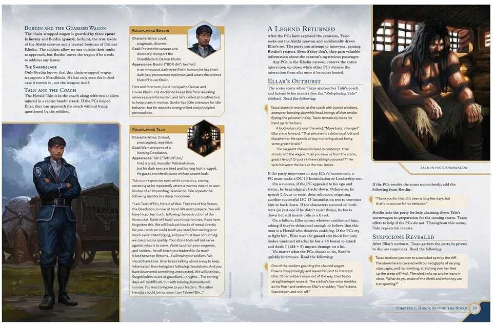 Cosmere RPG - Stormlight Archive Stonewalkers Adventure