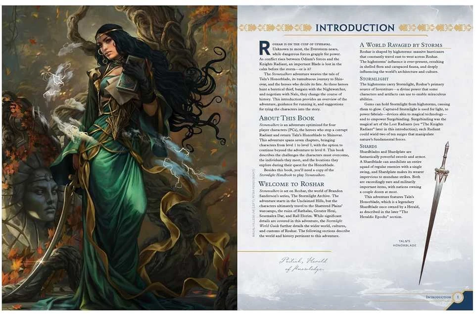 Cosmere RPG - Stormlight Archive Stonewalkers Adventure
