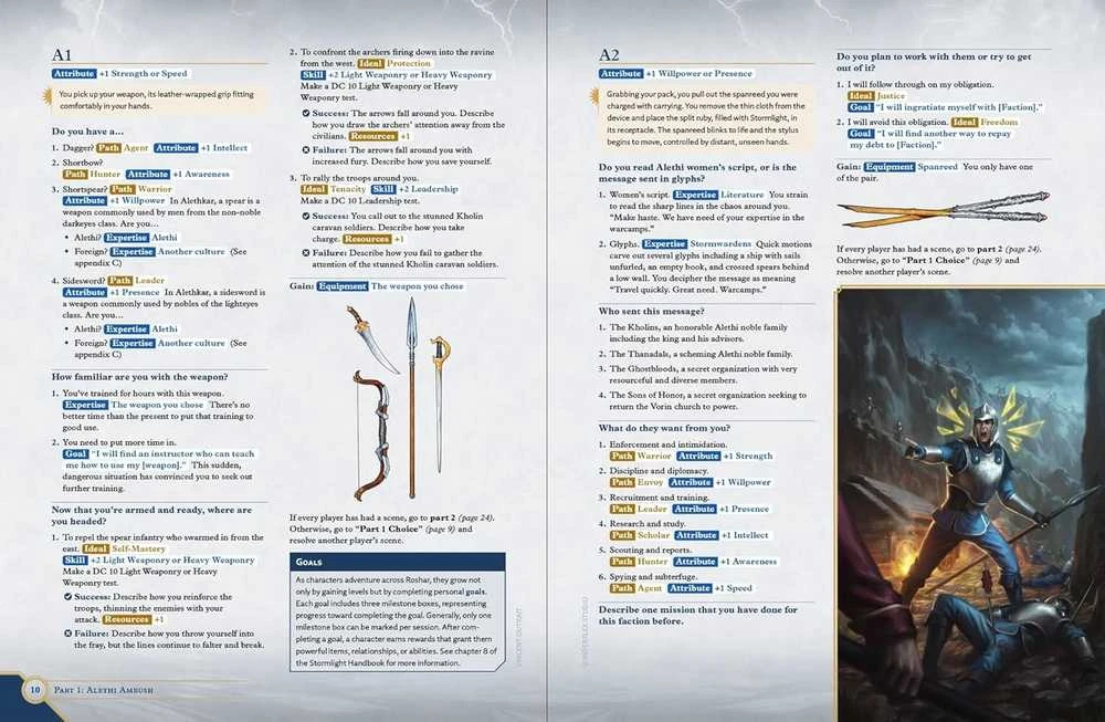 Cosmere RPG - Stormlight The First Step