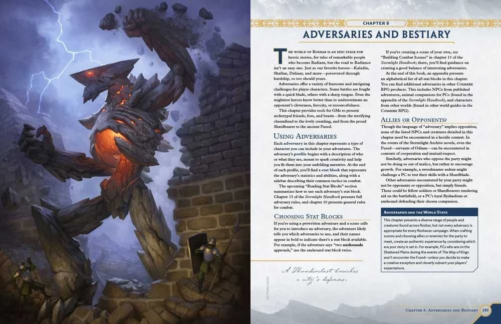 Cosmere RPG - Stormlight World Guide