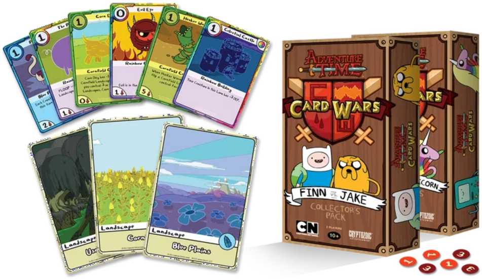 Cryptozoic Entertainment Adventure Time: Card Wars: Finn vs. Jake Collector's Pack