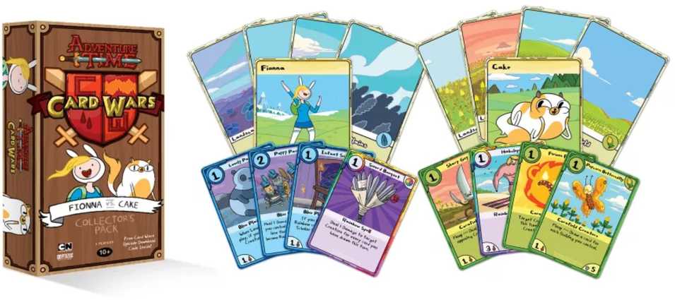 Cryptozoic Entertainment Adventure Time: Card Wars: Fionna vs Cake Collector's Pack