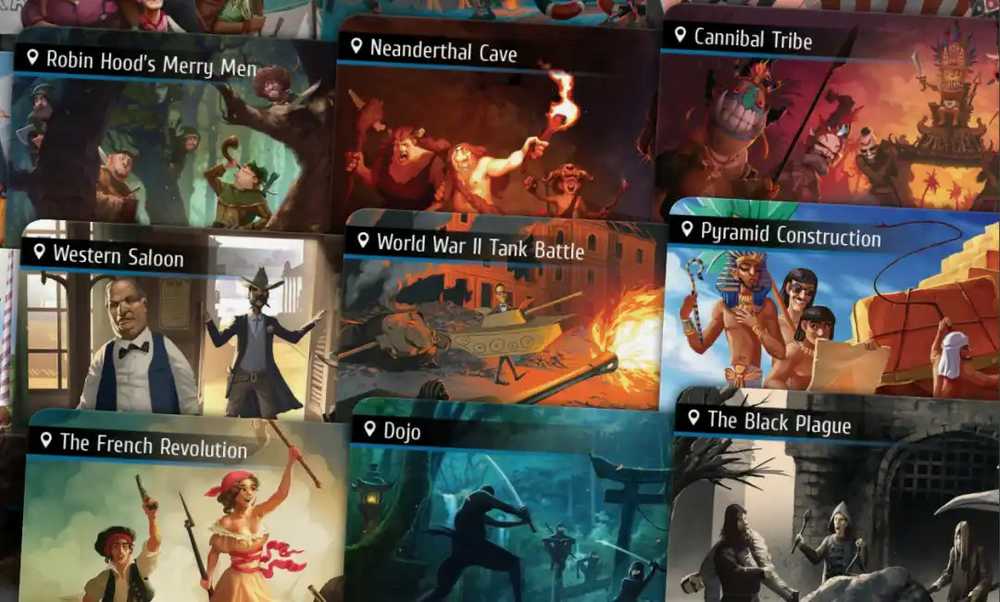 Cryptozoic Entertainment Spyfall: Time Travel