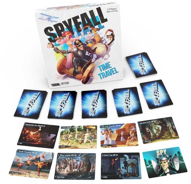 Cryptozoic Entertainment Spyfall: Time Travel
