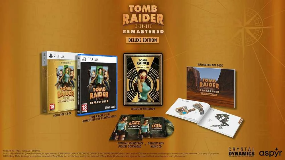 GAME Crystal Dynamics Tomb Raider I-III Remastered