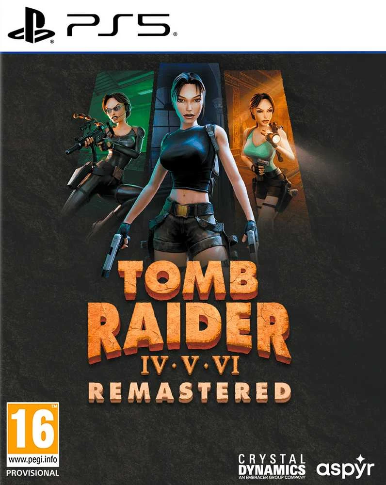 „Crystal Dynamics Tomb Raider IV-VI Remastered“ PS5