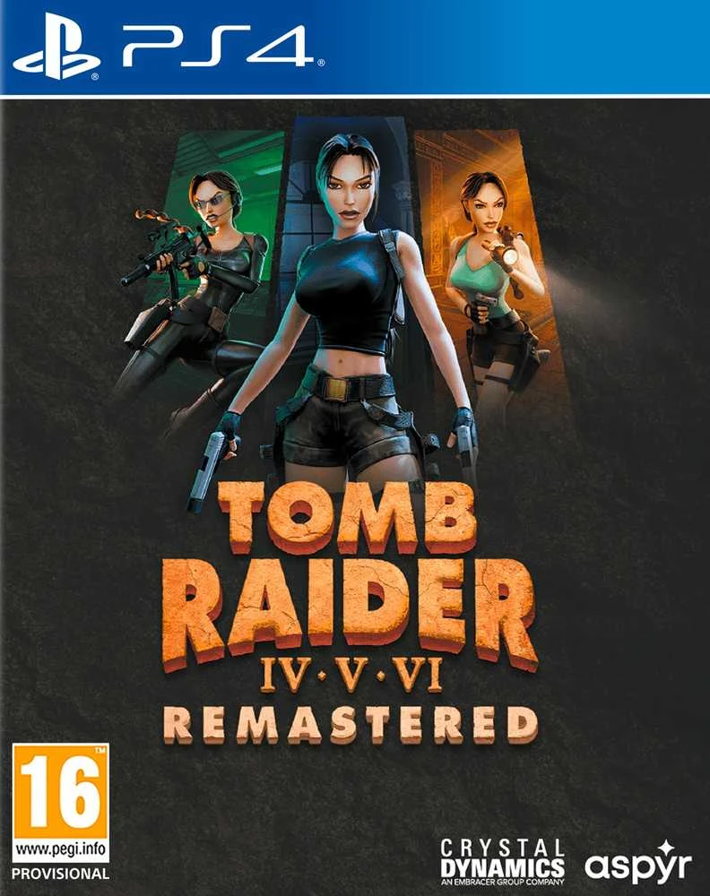 „Crystal Dynamics Tomb Raider IV-VI Remastered“ PS4
