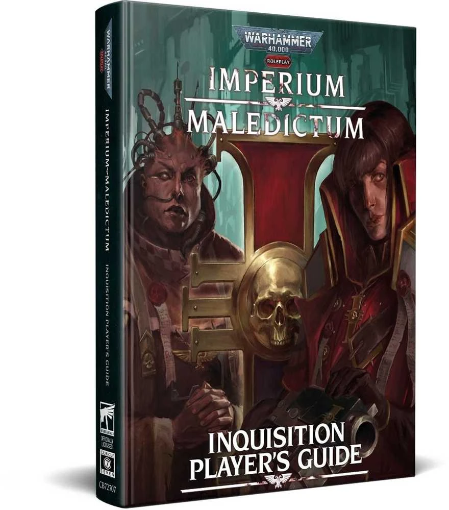 Cubicle 7 Warhammer 40k RPG: Imperium Maledictum Inquisition Player’s Guide