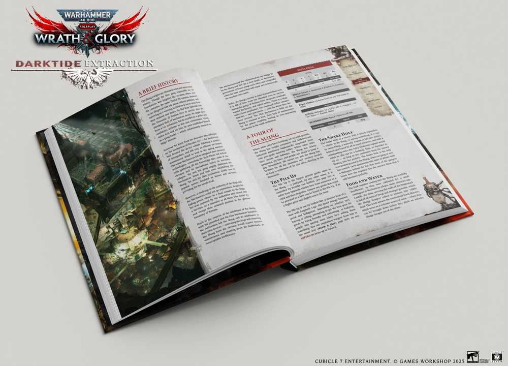 Cubicle 7 Warhammer 40k RPG: Wrath & Glory, Darktide: Extraction