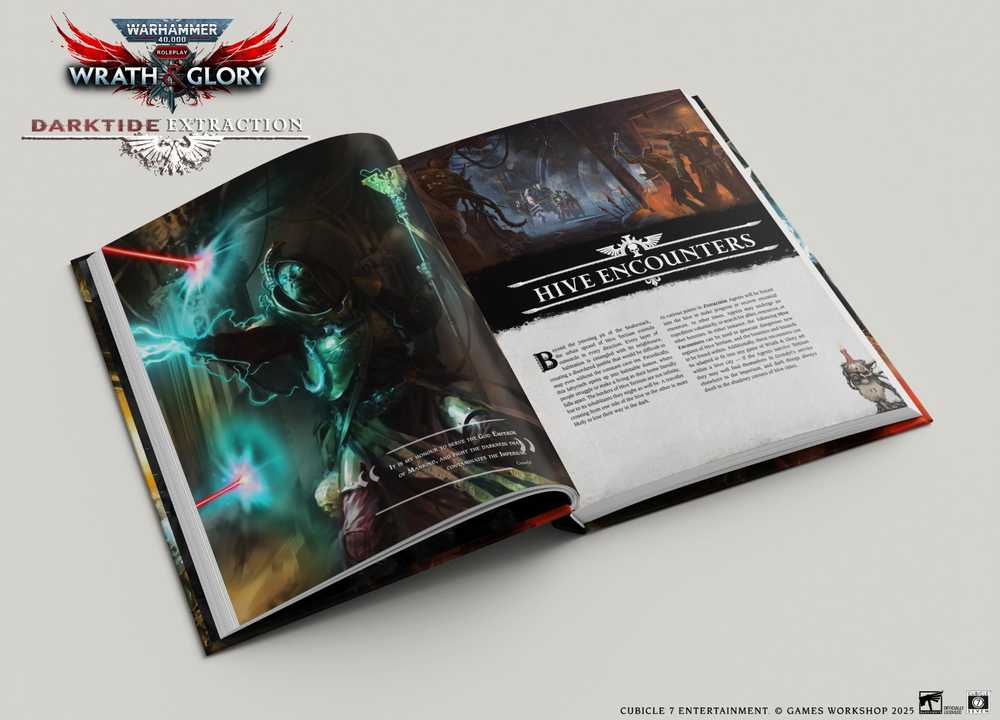 Cubicle 7 Warhammer 40k RPG: Wrath & Glory, Darktide: Extraction