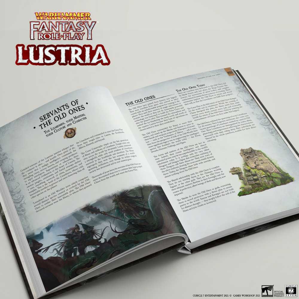 Cubicle 7 Warhammer Fantasy Roleplay: Lustria Collector’s Edition knyga