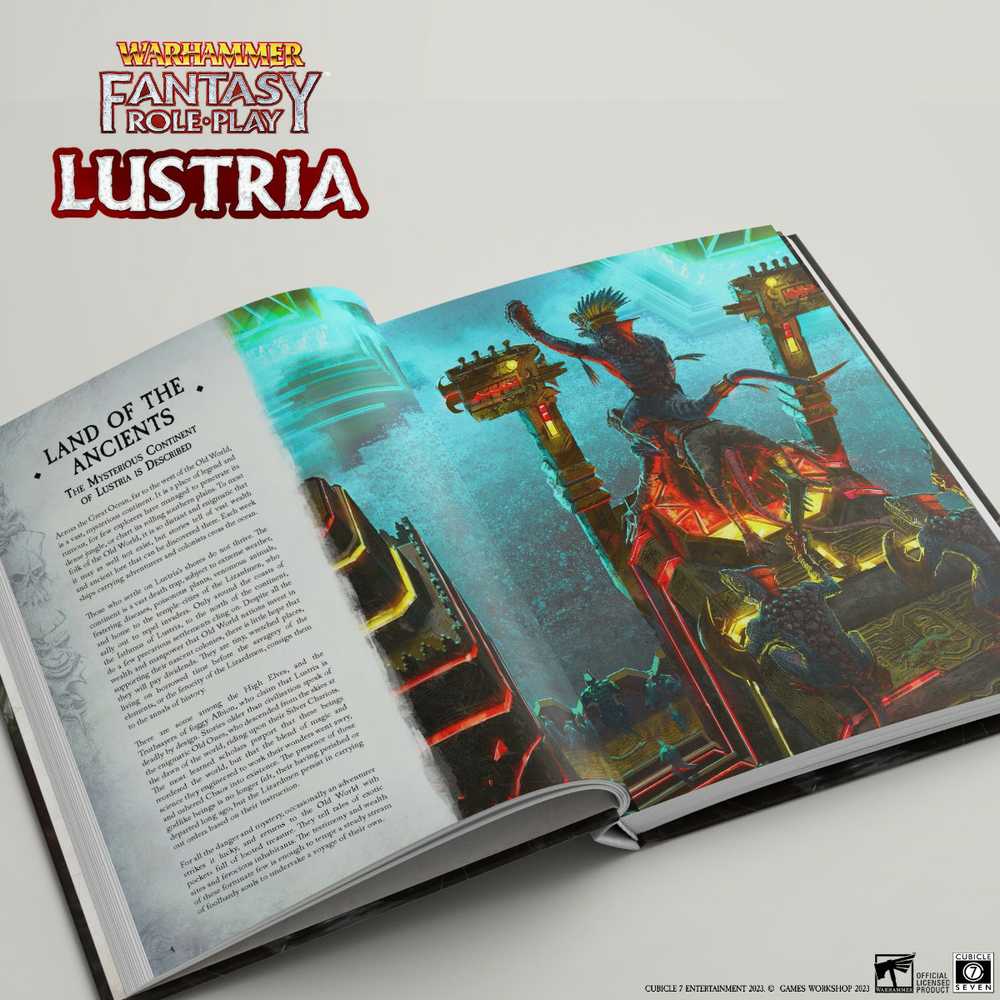Cubicle 7 Warhammer Fantasy Roleplay: Lustria Collector’s Edition knyga