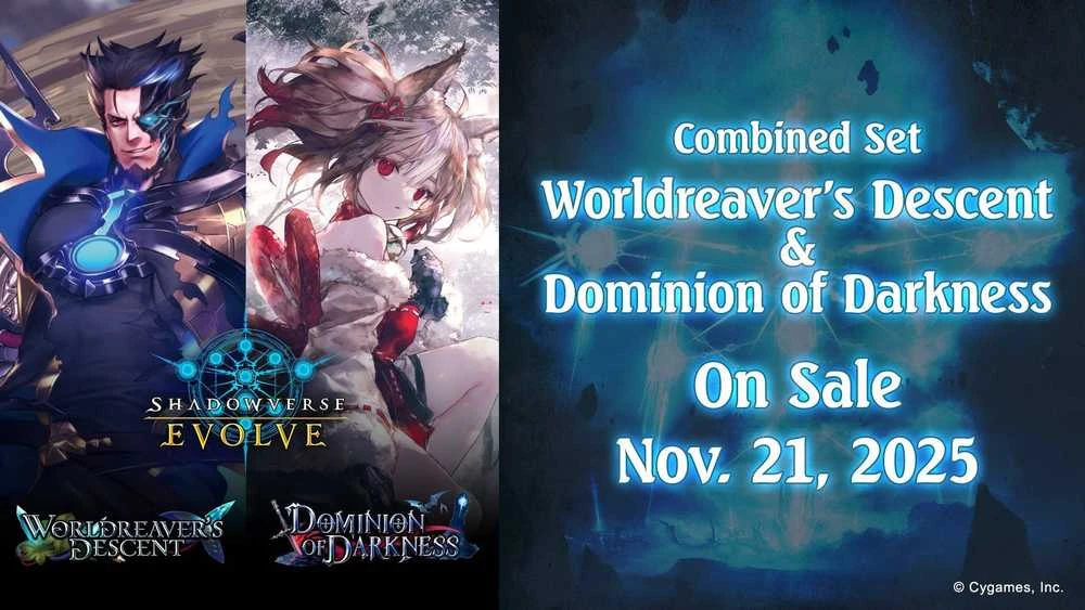 Cygames Shadowverse: Evolve Worldreaver's Descent & Dominion of Darkness Booster