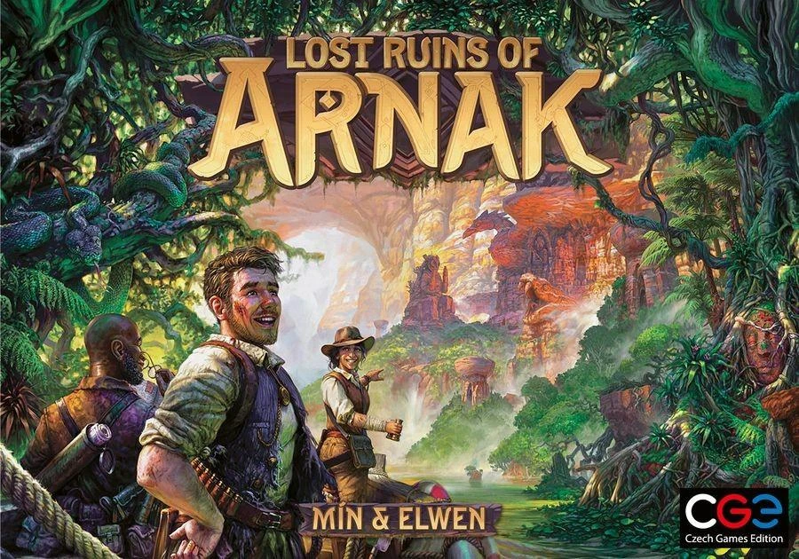 Czech Games Čekijos žaidimų leidimas „Lost Griuvėsiai Arnak“