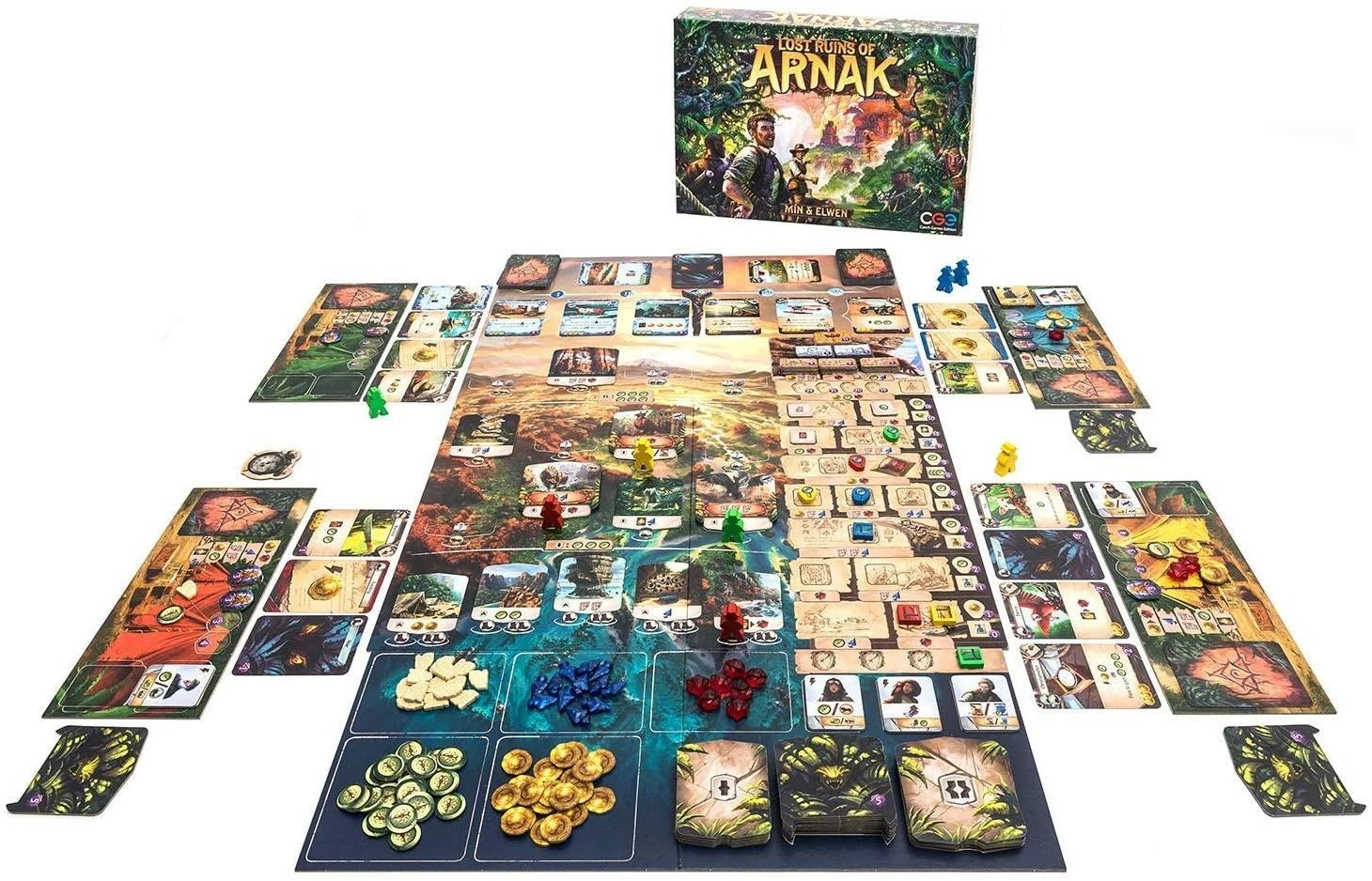 Czech Games Čekijos žaidimų leidimas „Lost Griuvėsiai Arnak“