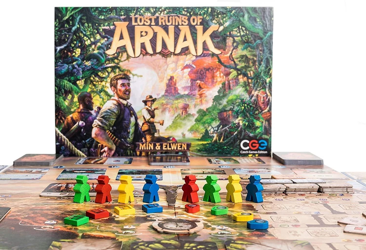 Czech Games Čekijos žaidimų leidimas „Lost Griuvėsiai Arnak“