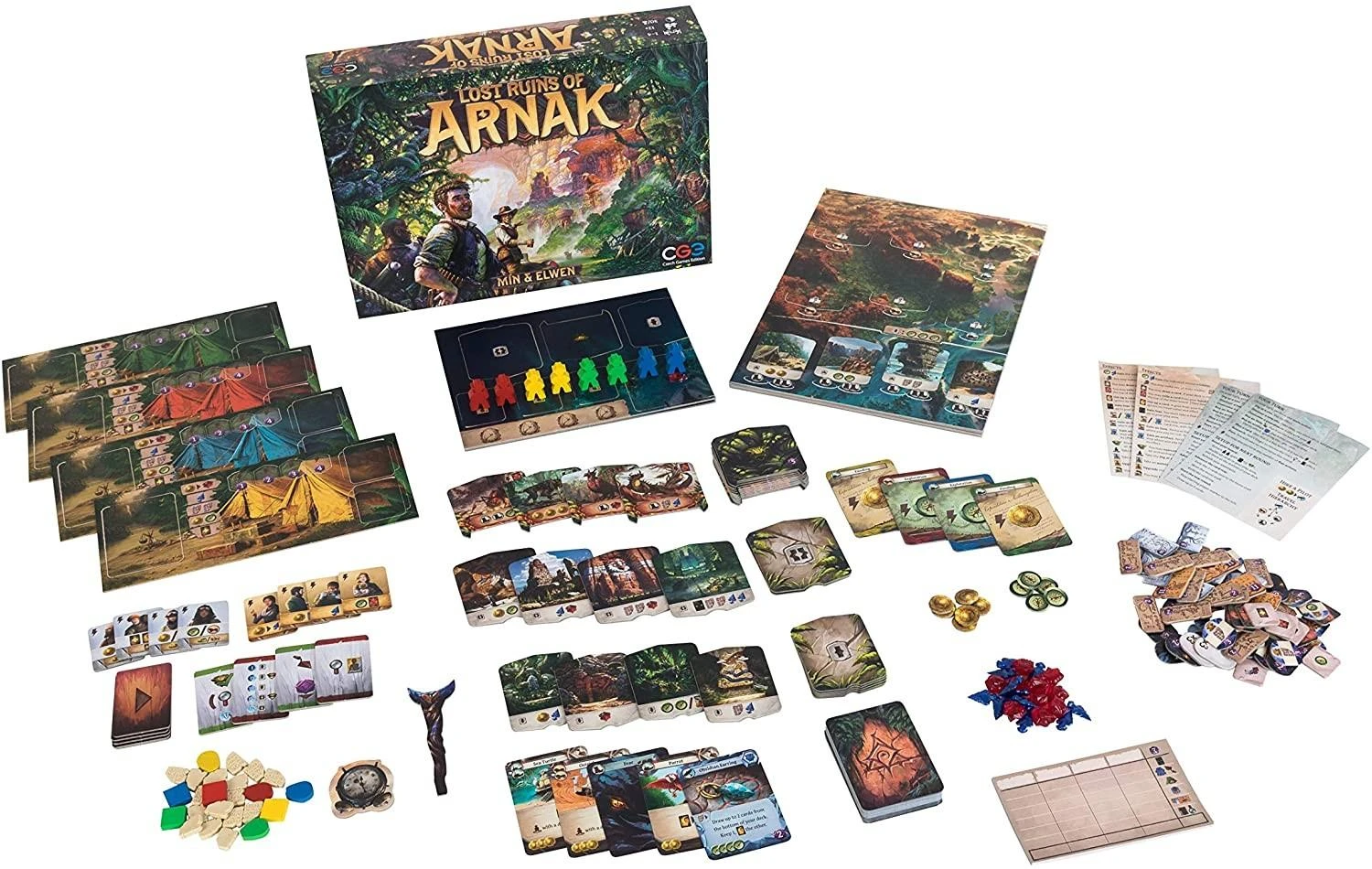 Czech Games Čekijos žaidimų leidimas „Lost Griuvėsiai Arnak“