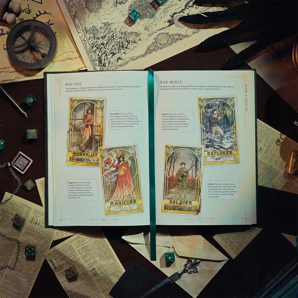Darrington Press Candela Obscura Core Rulebook HC Knyga