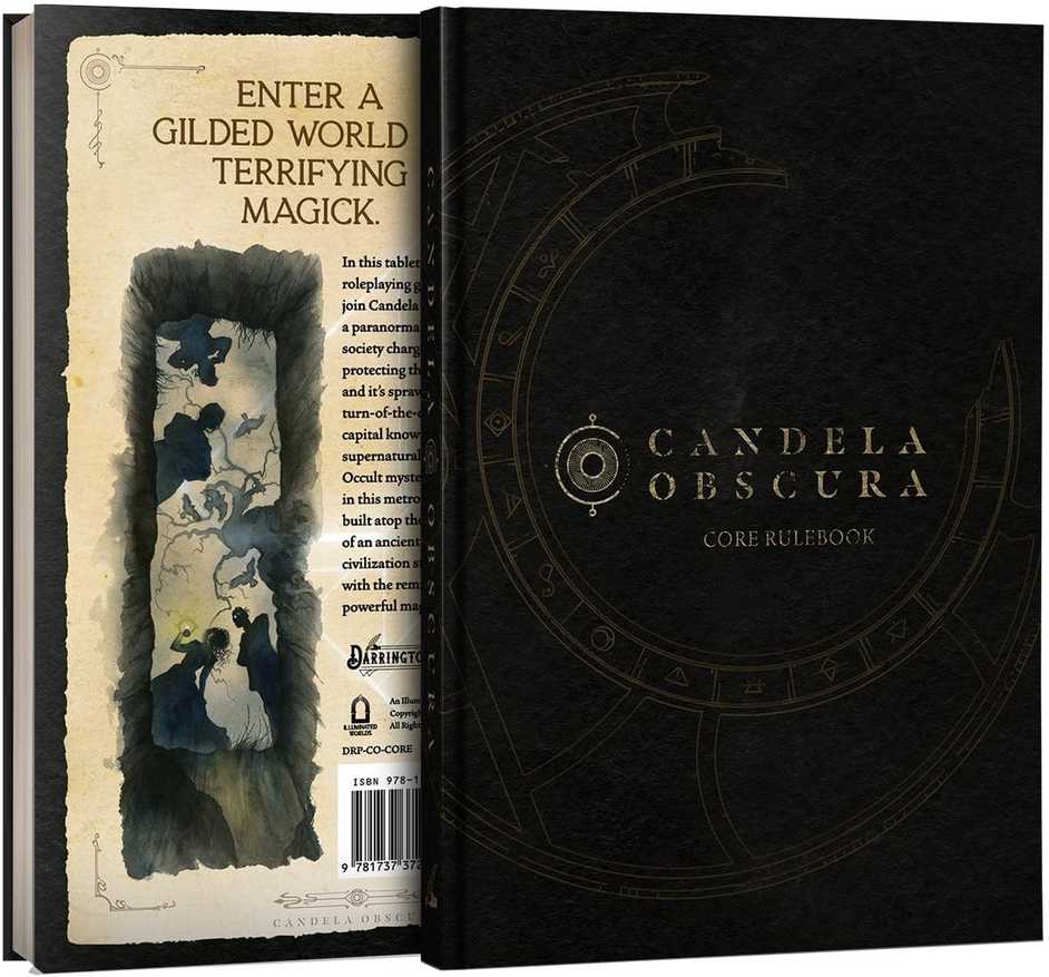 Darrington Press Candela Obscura Core Rulebook HC Knyga