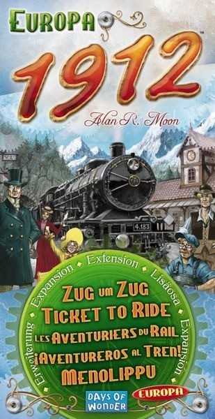 Days Of Wonder Ticket to Ride: Europa 1912