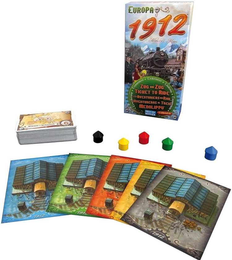 Days Of Wonder Ticket to Ride: Europa 1912