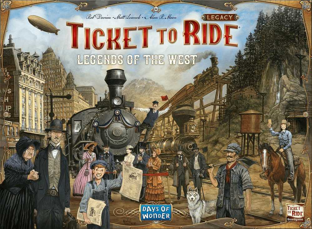 „Days Of Wonder“ bilietas į „Ride Legacy: Legends of the West“