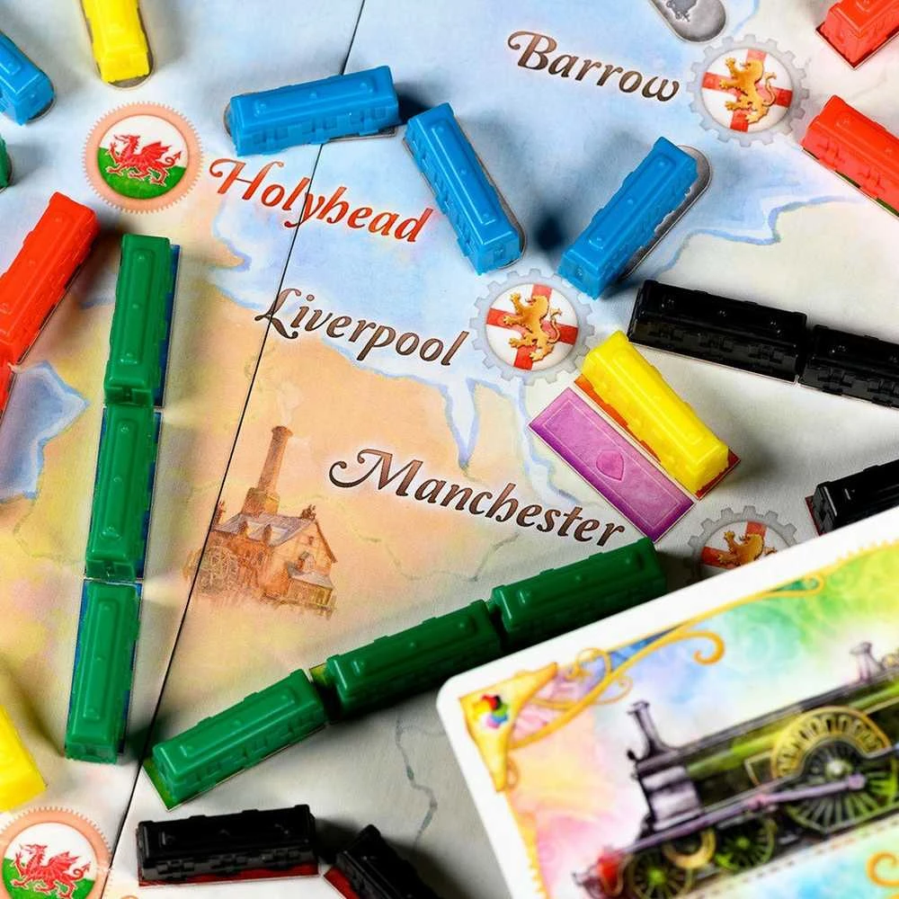 „Days Of Wonder“ „Ticket to Ride“ žemėlapių rinkinys 5: Jungtinė Karalystė ir Pensilvanija