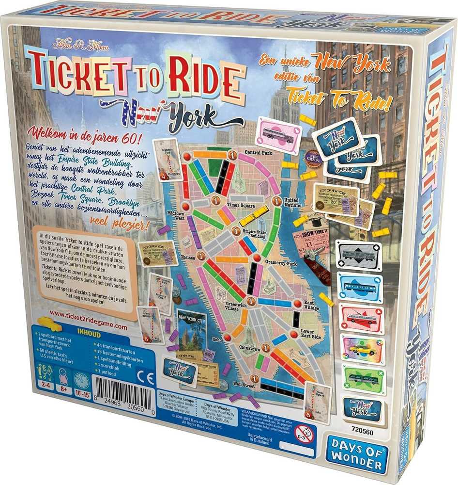 Days Of Wonder Ticket to Ride: New York
