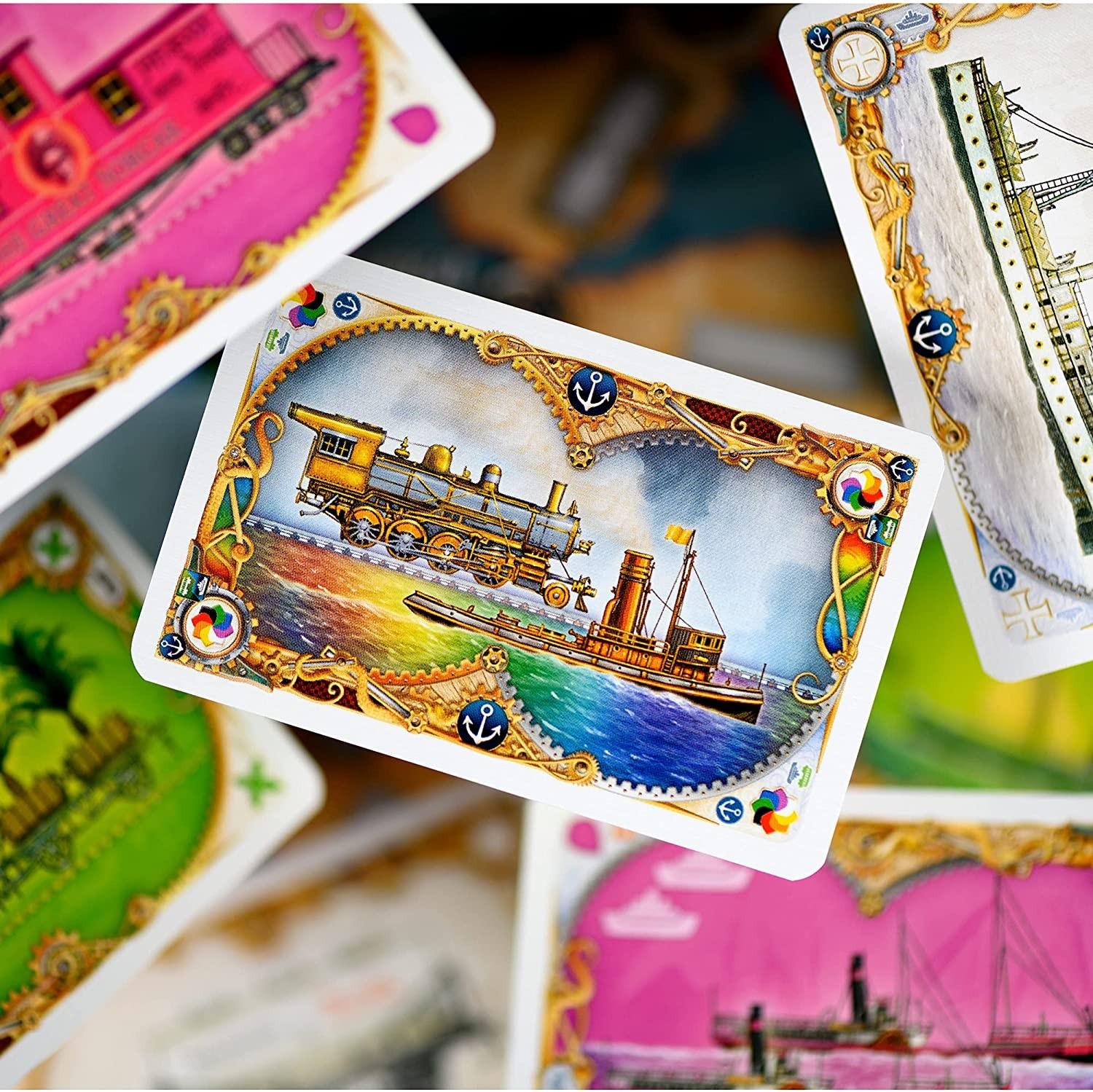 Ticket To Ride „Stebuklų dienų“ bilietas: bėgiai ir burės