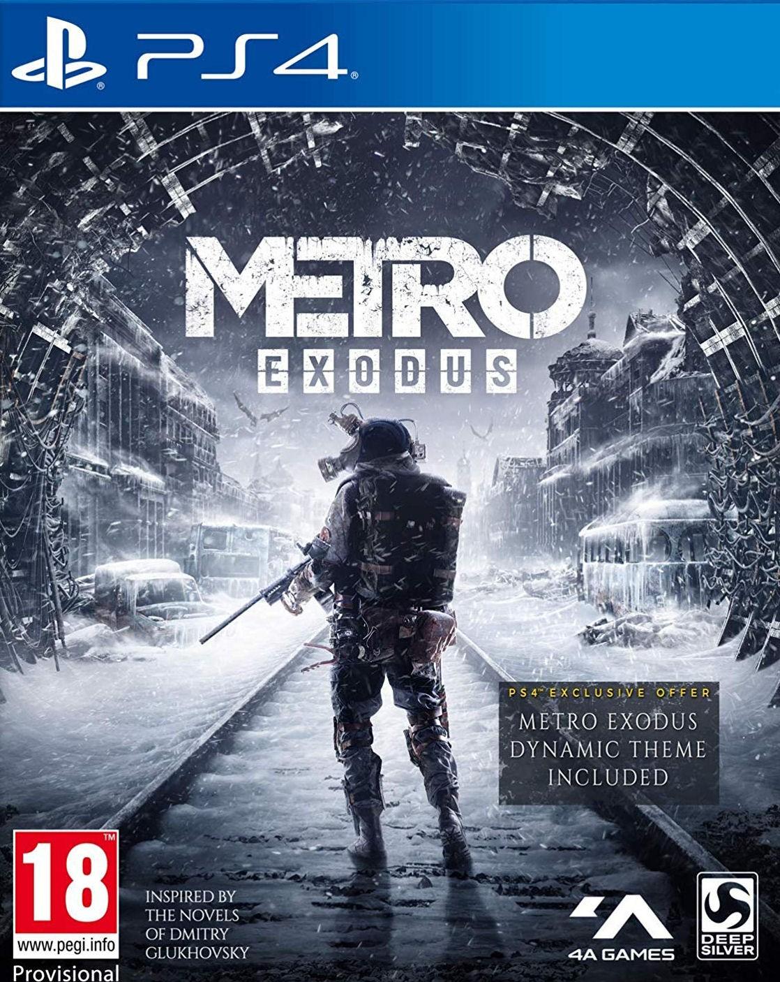 Deep Silver Deep Sidabrinis Metro Exodus PS4