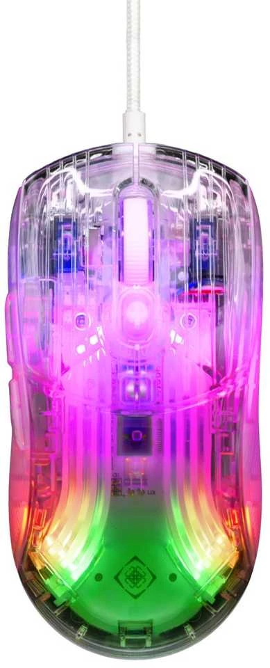 DM330 permatoma RGB DELTACO GAMING žaidimų pelė, 1000 Hz, 3327 IC / GAM-159-T / 4222234