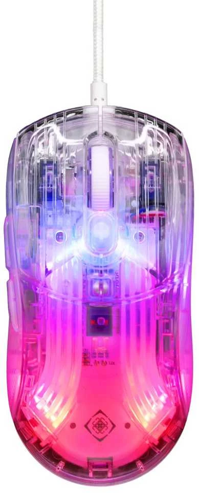 DM330 permatoma RGB DELTACO GAMING žaidimų pelė, 1000 Hz, 3327 IC / GAM-159-T / 4222234