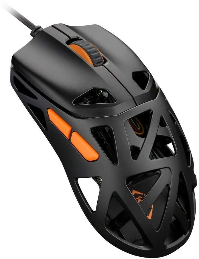 DM360 itin lengva 47 g žaidimų pelė DELTACO GAMING, 3327 IC, 12 400 DPI / GAM-187 / 4222405