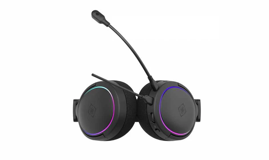 Deltaco Gaming ausinės su RGB apšvietimu ir mikrofonu