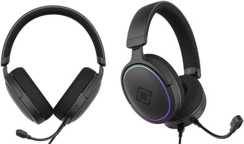 Deltaco Gaming ausinės iš priekio ir šono