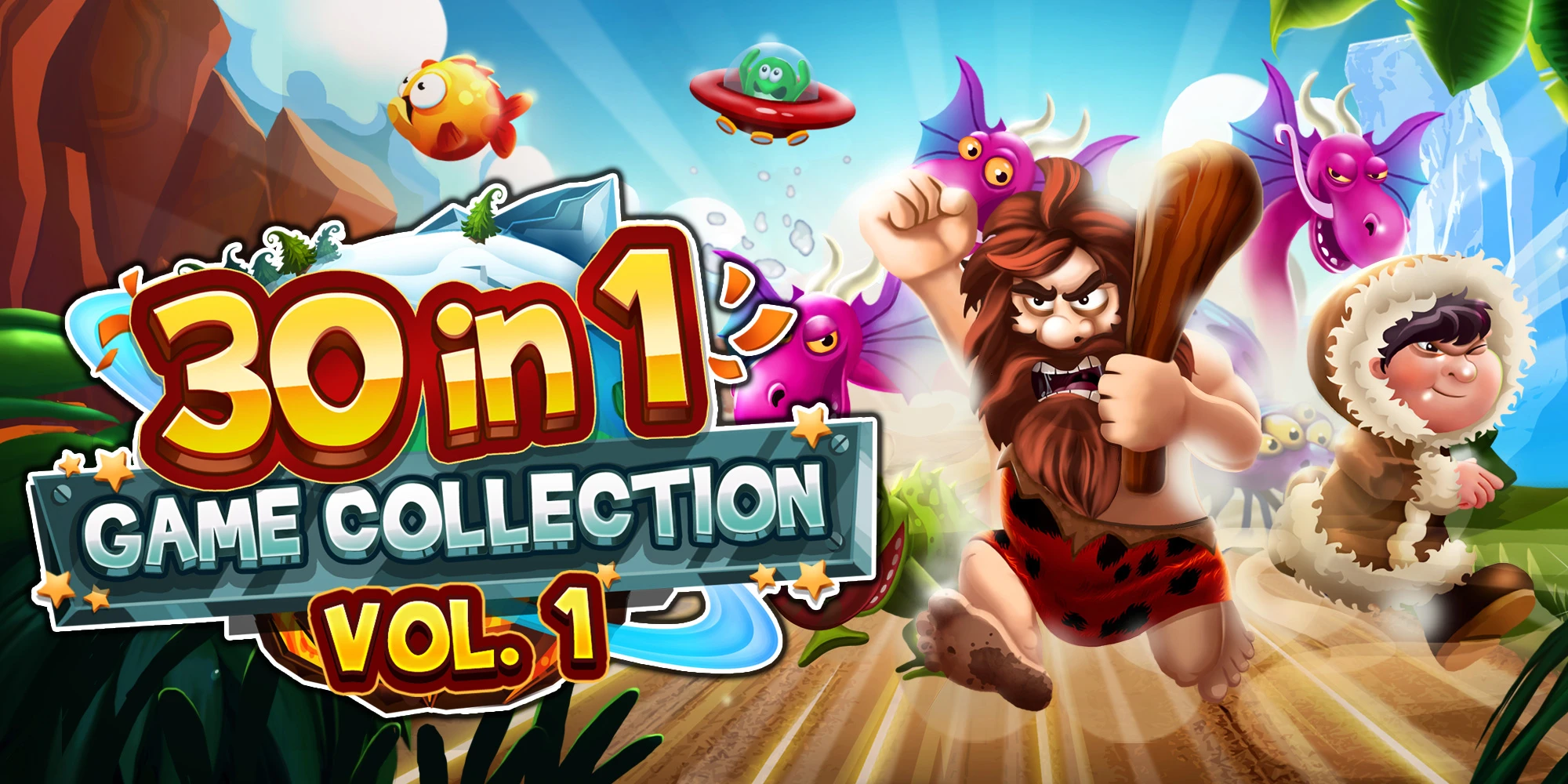 Nintendo Merge Games 30 In 1 Game Collection Vol 1 aprašymas - Prekės nuotrauka