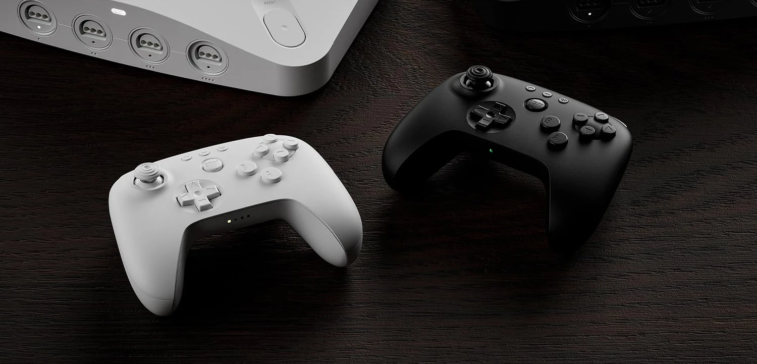 8BitDo 64 Bluetooth Belaidis Pultelis | Pilkas aprašymas - Prekės nuotrauka
