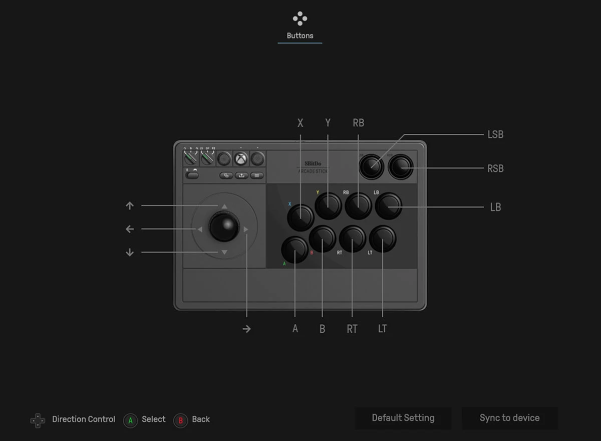 8BitDo Arcade Stick, skirta Xbox ir asmeniniam kompiuteriui (baltas) aprašymas - Prekės nuotrauka 8BitDo Arcade Stick, skirta Xbox ir asmeniniam kompiuteriui (baltas) aprašymas - Prekės nuotrauka