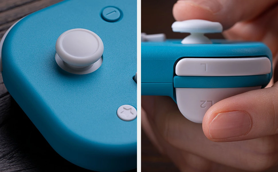 8BitDo Lite 2 belaidis pultelis (Rožinis) aprašymas - Prekės nuotrauka