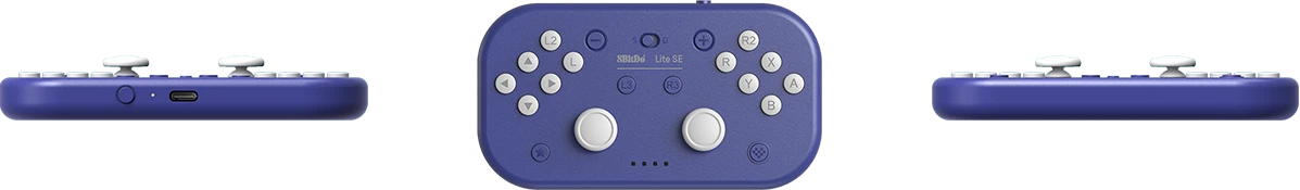 8BitDo Lite SE belaidis pultelis (violetinė) aprašymas - Prekės nuotrauka 8BitDo Lite SE belaidis pultelis (violetinė) aprašymas - Prekės nuotrauka