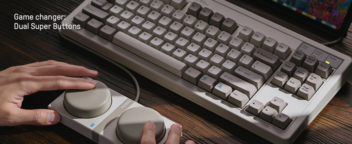 8BitDo Mechaninė klaviatūra Ed.94 | M aprašymas - Prekės nuotrauka 8BitDo Mechaninė klaviatūra Ed.94 | M aprašymas - Prekės nuotrauka