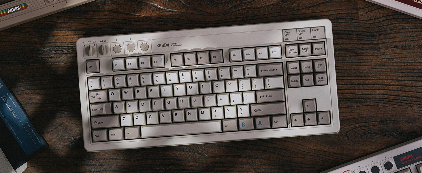 8BitDo Mechaninė klaviatūra Ed.94 | M aprašymas - Prekės nuotrauka 8BitDo Mechaninė klaviatūra Ed.94 | M aprašymas - Prekės nuotrauka