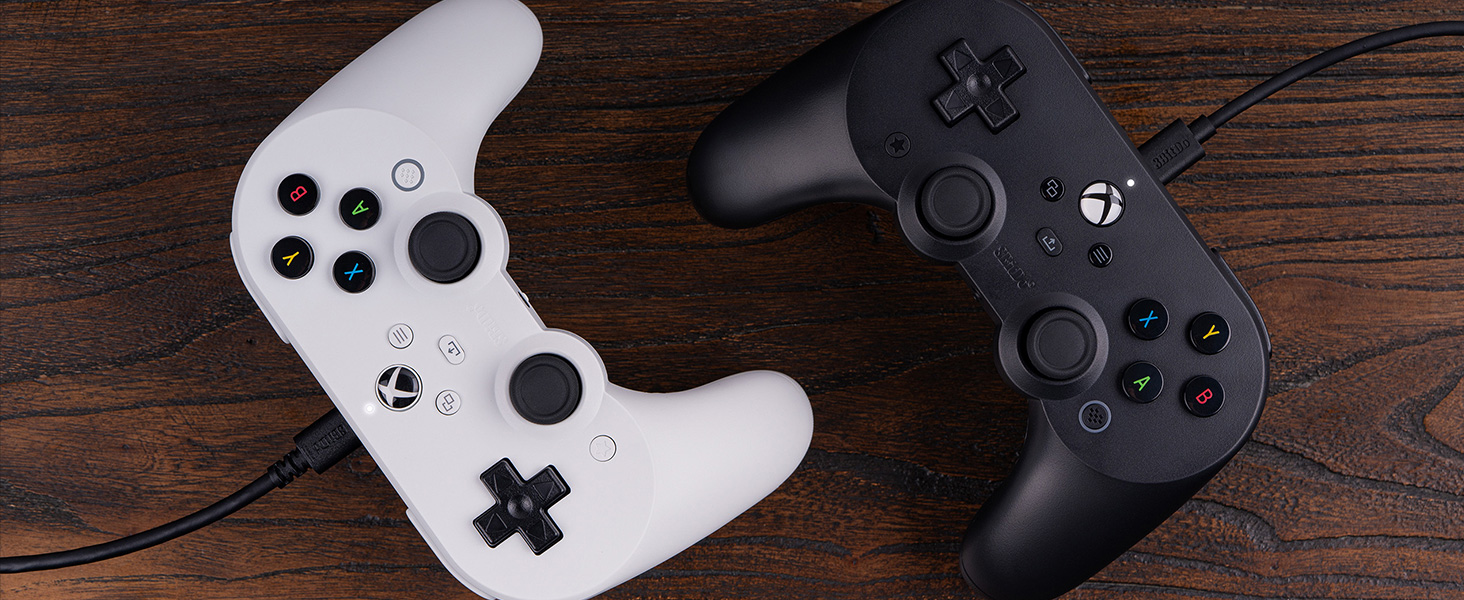 8BitDo PRO 2 laidinis pultelis (Juodas) Hall Effect, XBOX, PC aprašymas - Prekės nuotrauka
