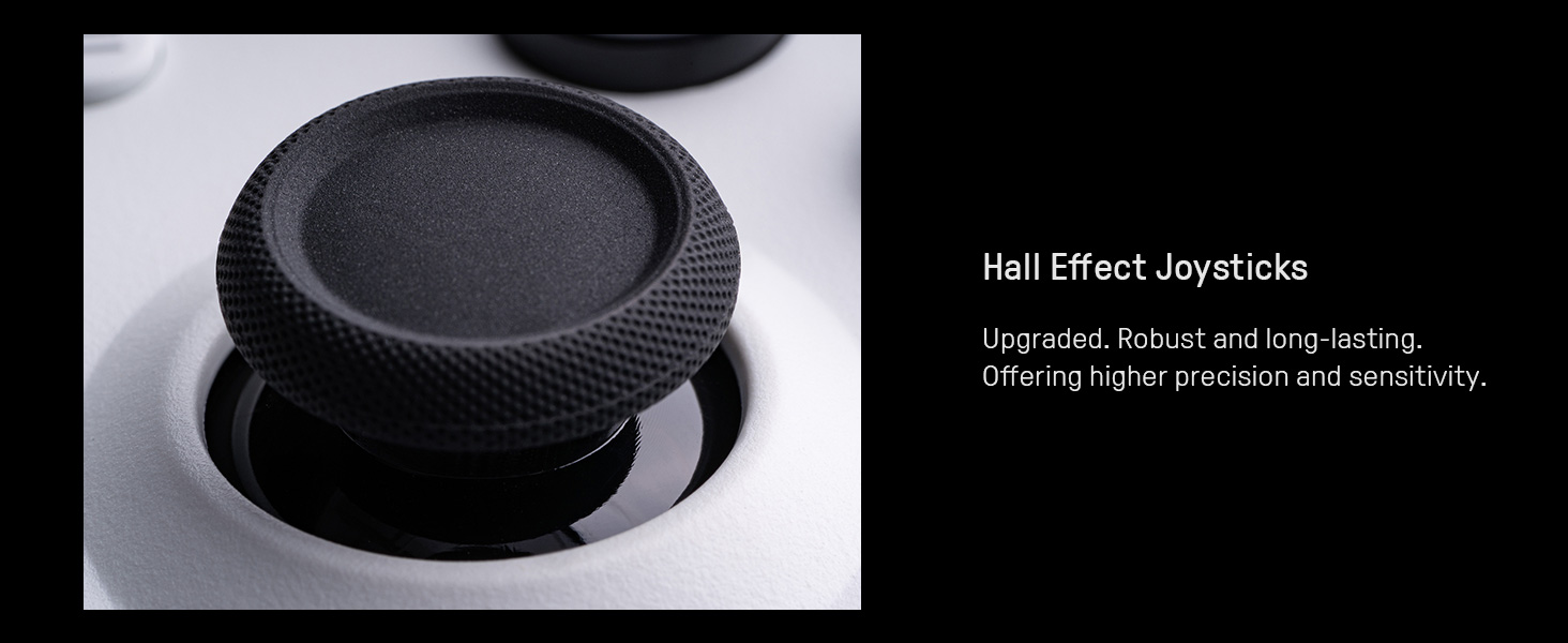 8BitDo PRO 2 laidinis pultelis (Juodas) Hall Effect, XBOX, PC aprašymas - Prekės nuotrauka