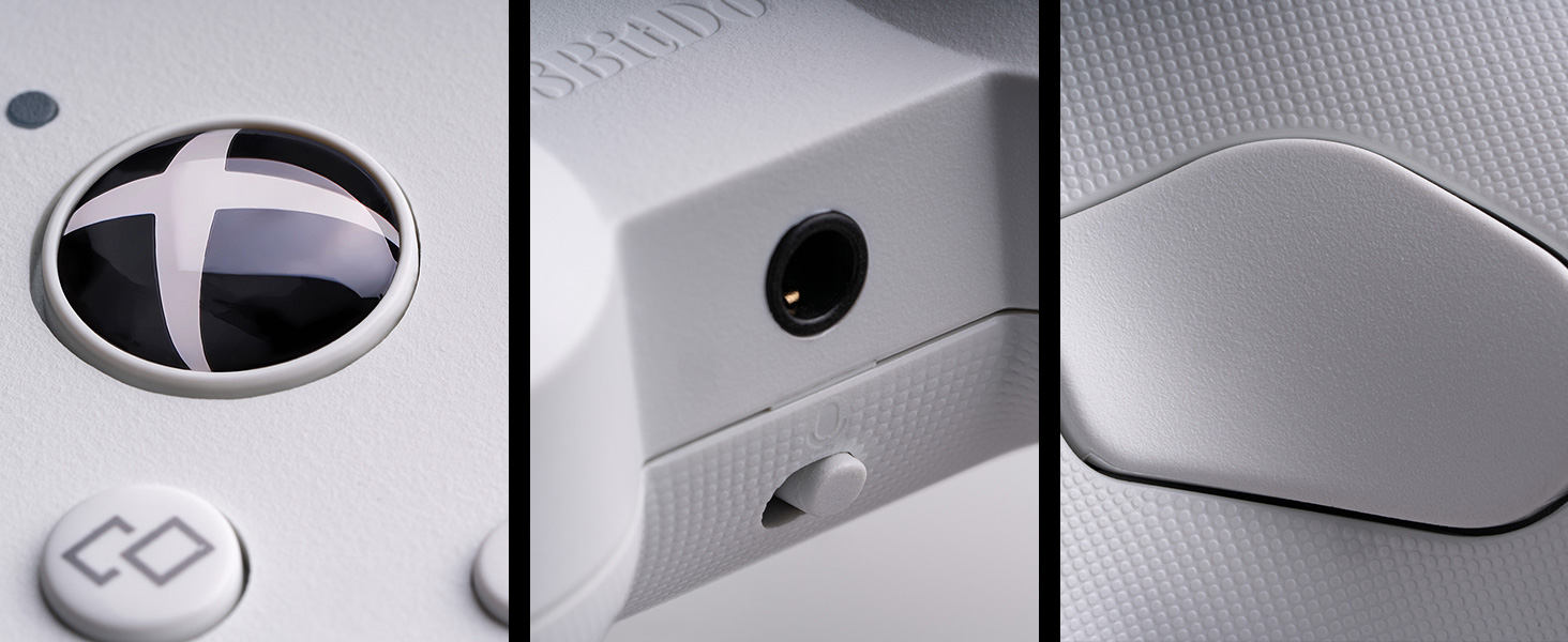 8BitDo PRO 2 laidinis pultelis (Juodas) Hall Effect, XBOX, PC aprašymas - Prekės nuotrauka