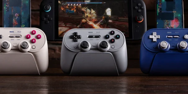 8BitDo Pro 3 Bluetooth Belaidis Pultelis | Violetinis aprašymas - Prekės nuotrauka 8BitDo Pro 3 Bluetooth Belaidis Pultelis | Violetinis aprašymas - Prekės nuotrauka