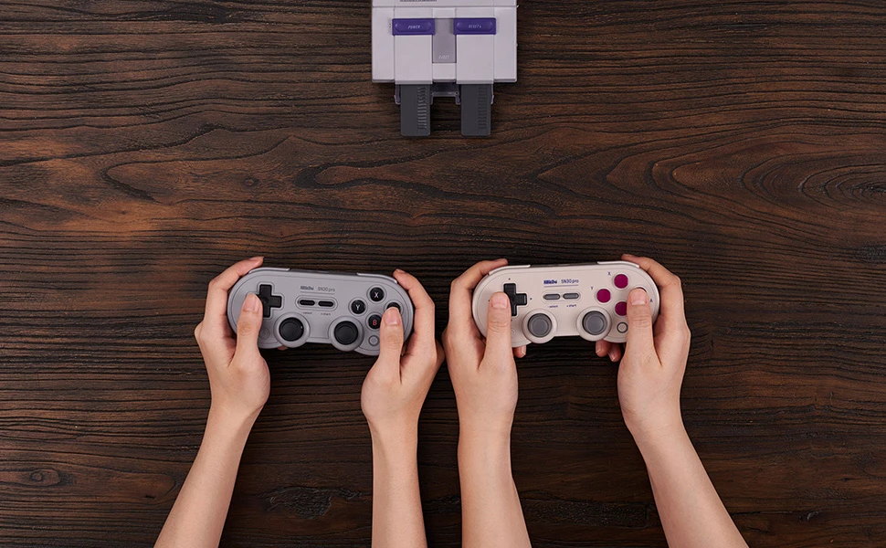 8Bitdo 8 bitų retro imtuvas, skirtas NES / SNES Mini aprašymas - Prekės nuotrauka 8Bitdo 8 bitų retro imtuvas, skirtas NES / SNES Mini aprašymas - Prekės nuotrauka