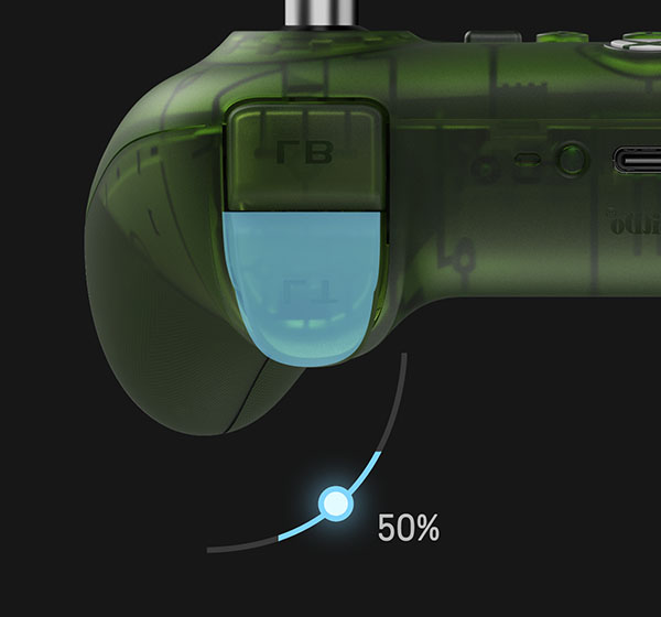 8BitDo Ultimate 3-mode 2.4G Belaidis Pultelis | Jade Žalias aprašymas - Prekės nuotrauka